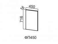 Фасад для посудомоечной машины ФП450 Модус СВ 450х716х16 